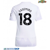 Maglie da calcio Manchester United Casemiro #18 Seconda Maglia Femminile 2025-26 Manica Corta